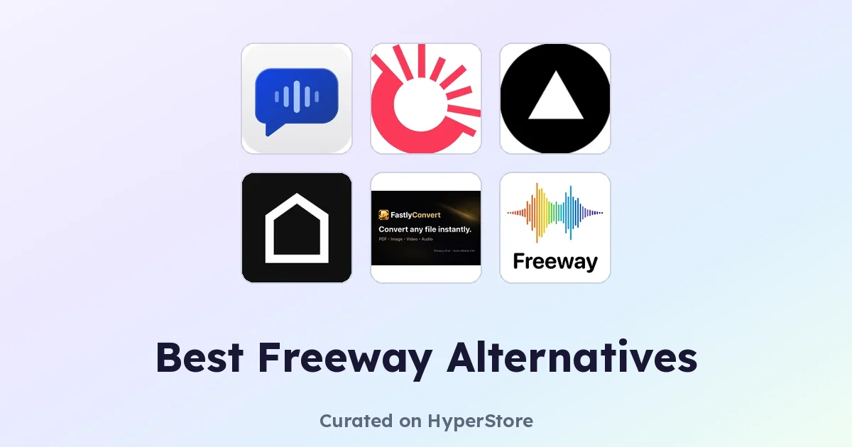 Le migliori alternative a Freeway per strumenti di trascrizione AI