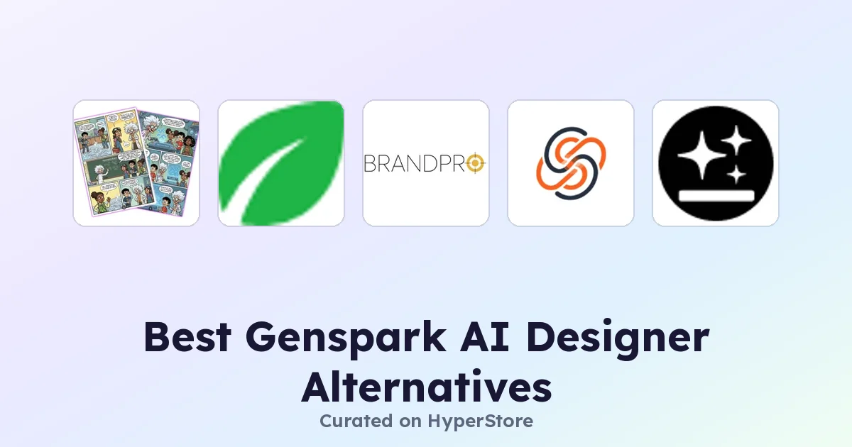 Beste Alternativen zu Genspark AI Designer für Vektor- und Markengrafiken