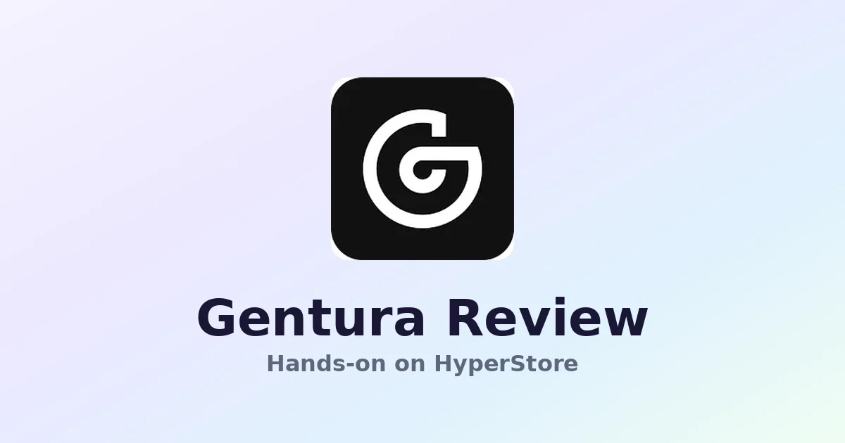 Gentura review on HyperStore — screenshot of the Gentura directory listing