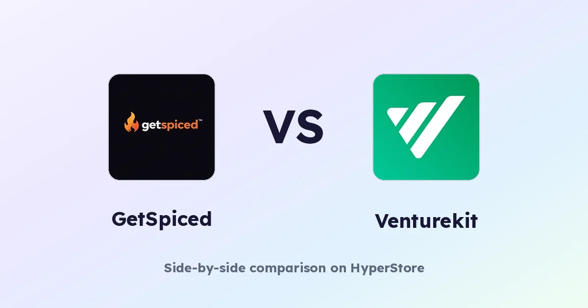 GetSpiced vs Venturekit: Que ferramenta de negócios com IA é ideal para si?