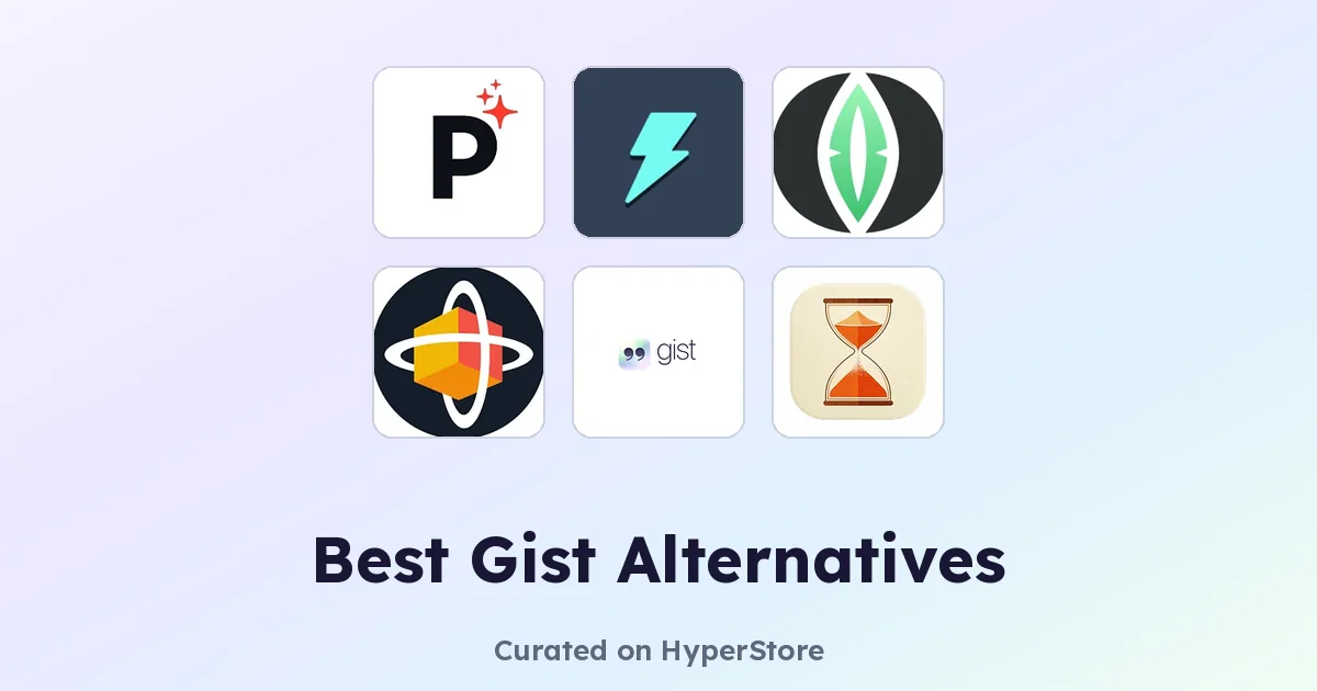 Best Gist Alternatives for Writing, Research and Reading
