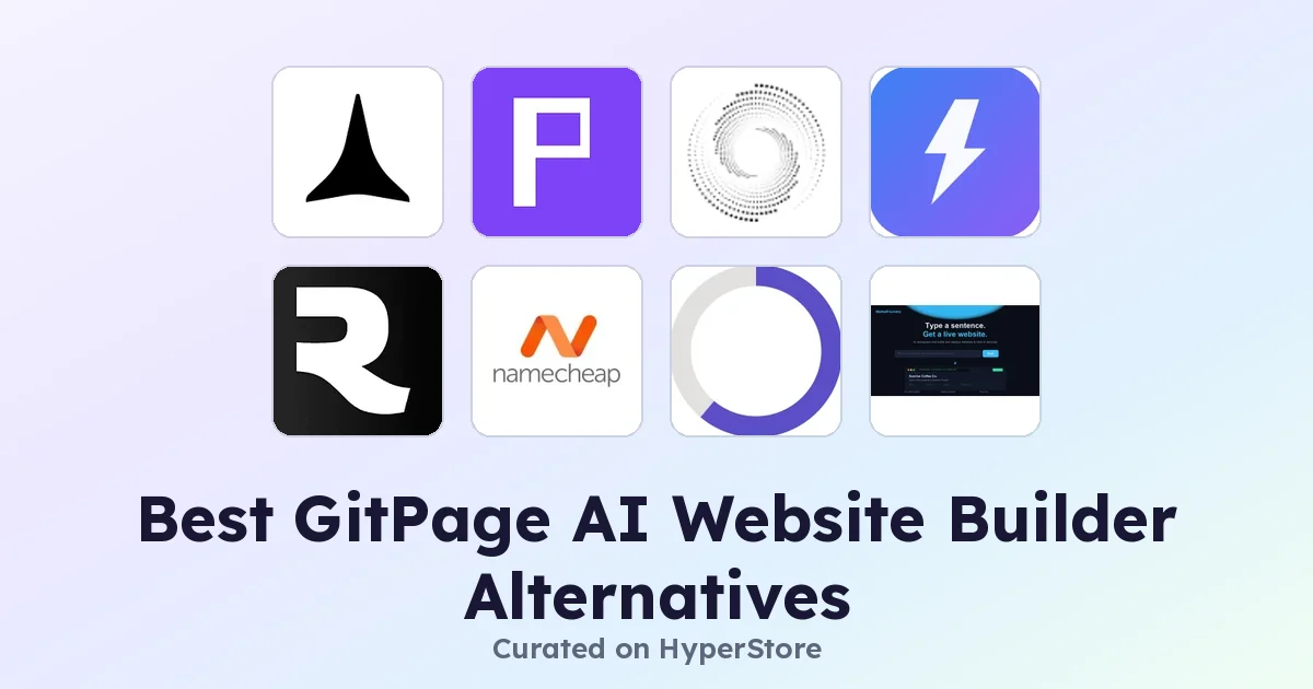 Le migliori alternative a GitPage AI Website Builder da provare