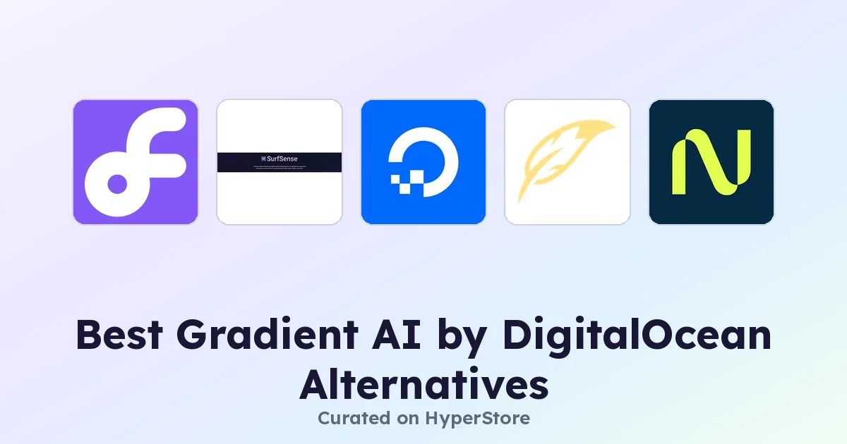 Best Gradient AI by DigitalOcean alternatives to consider