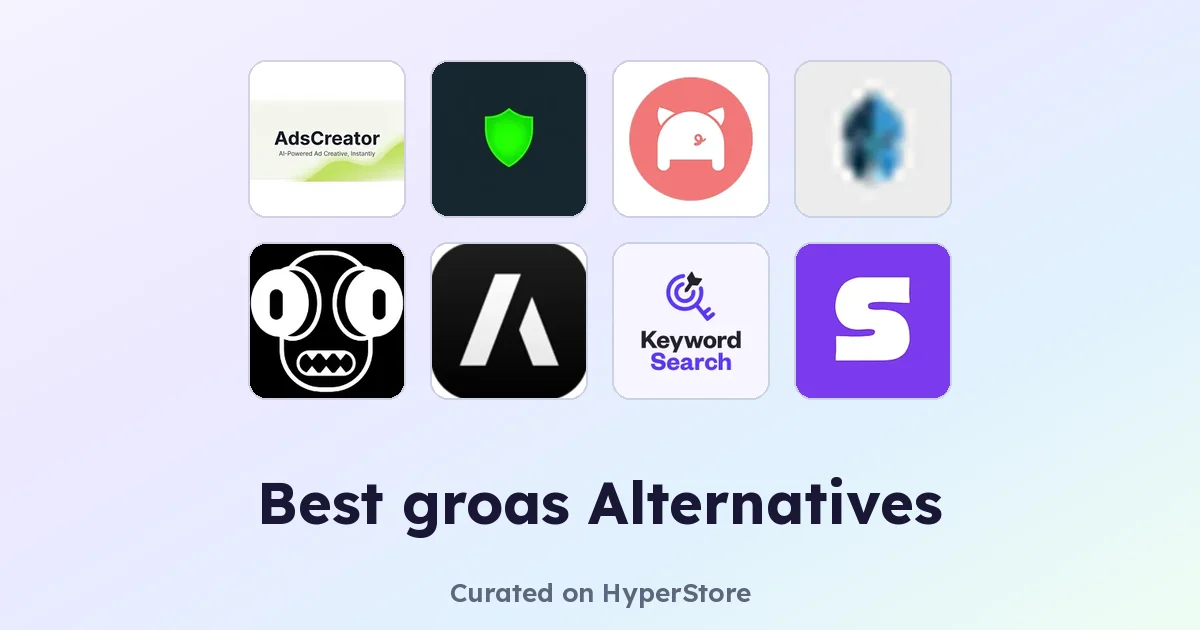 Meilleures alternatives à groas pour les campagnes publicitaires optimisées par l'IA