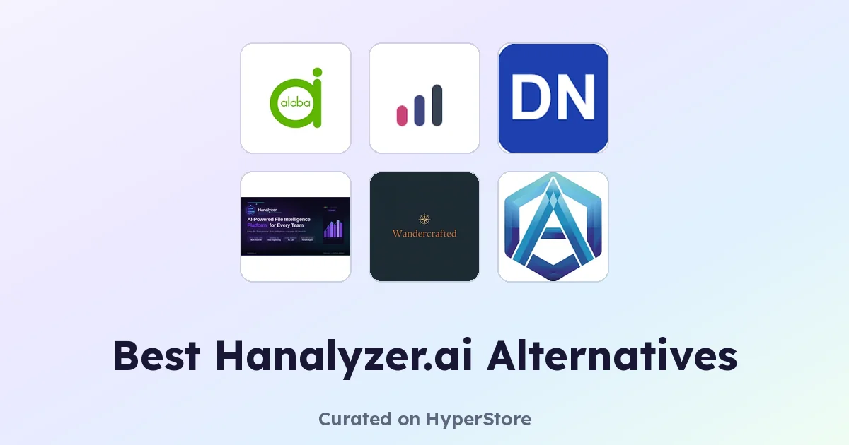 Las mejores alternativas a Hanalyzer.ai en HyperStore