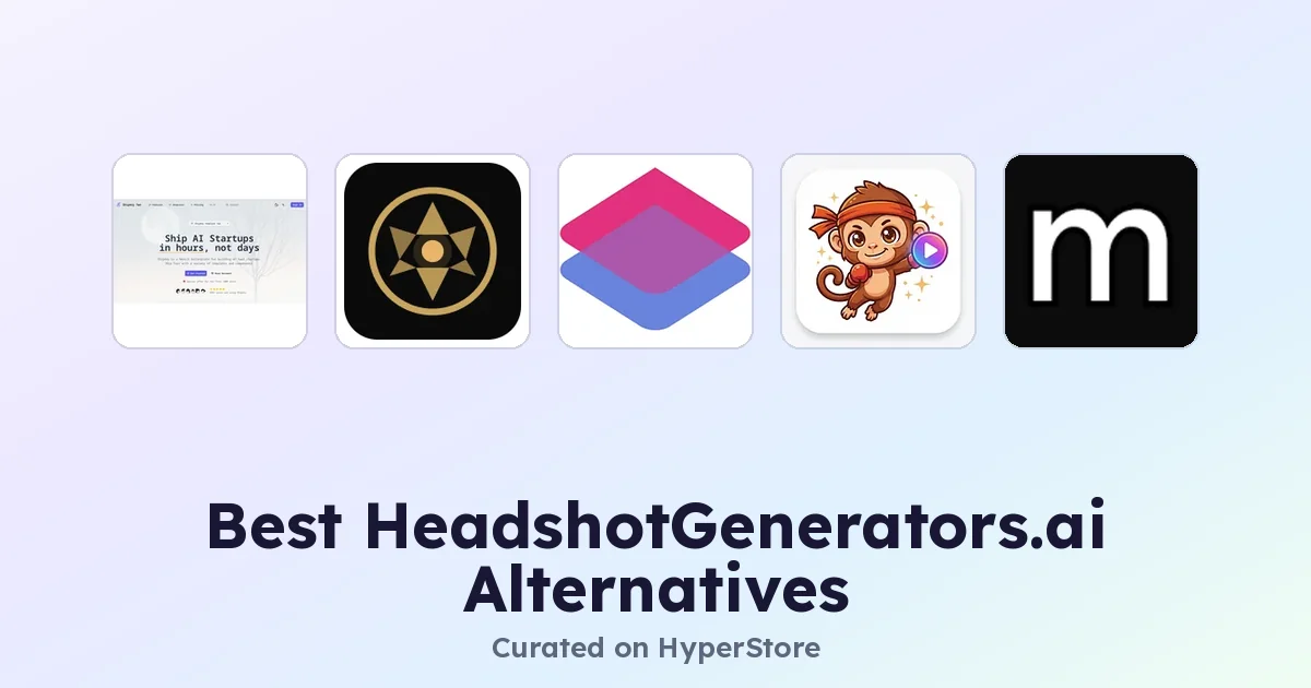 Best HeadshotGenerators.ai Alternatives for AI Portraits