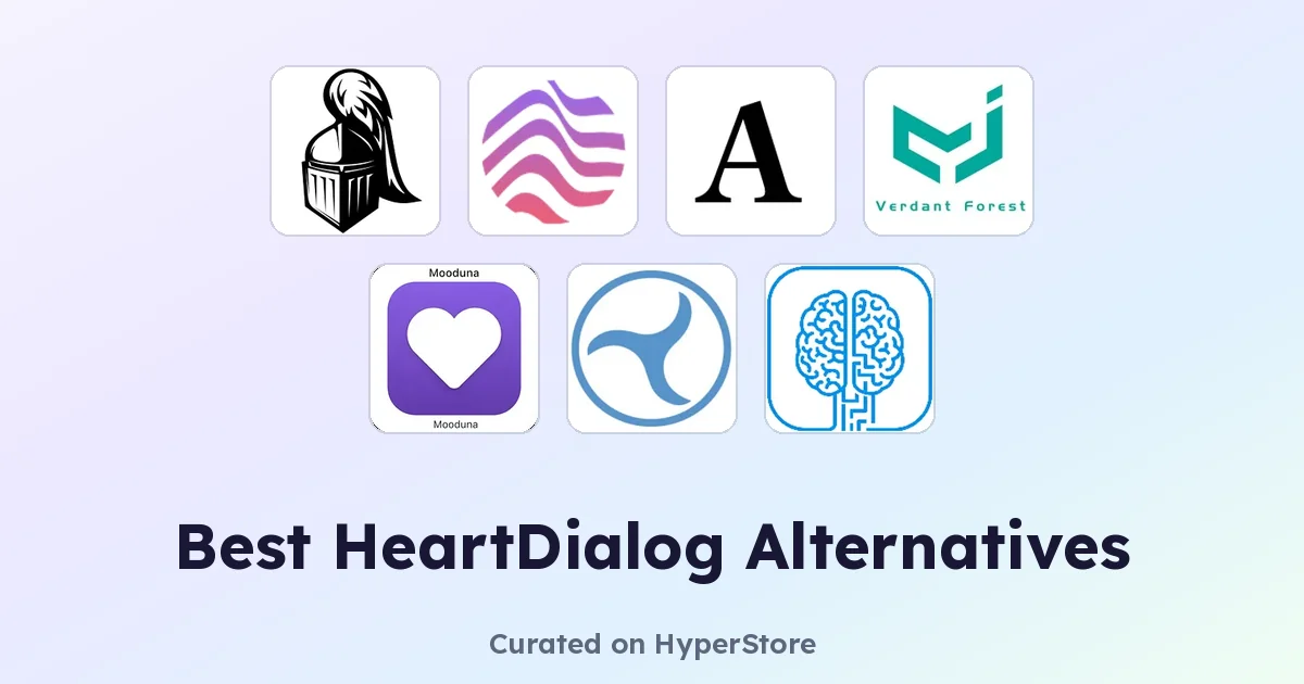 Meilleures alternatives à HeartDialog pour le soutien émotionnel par IA