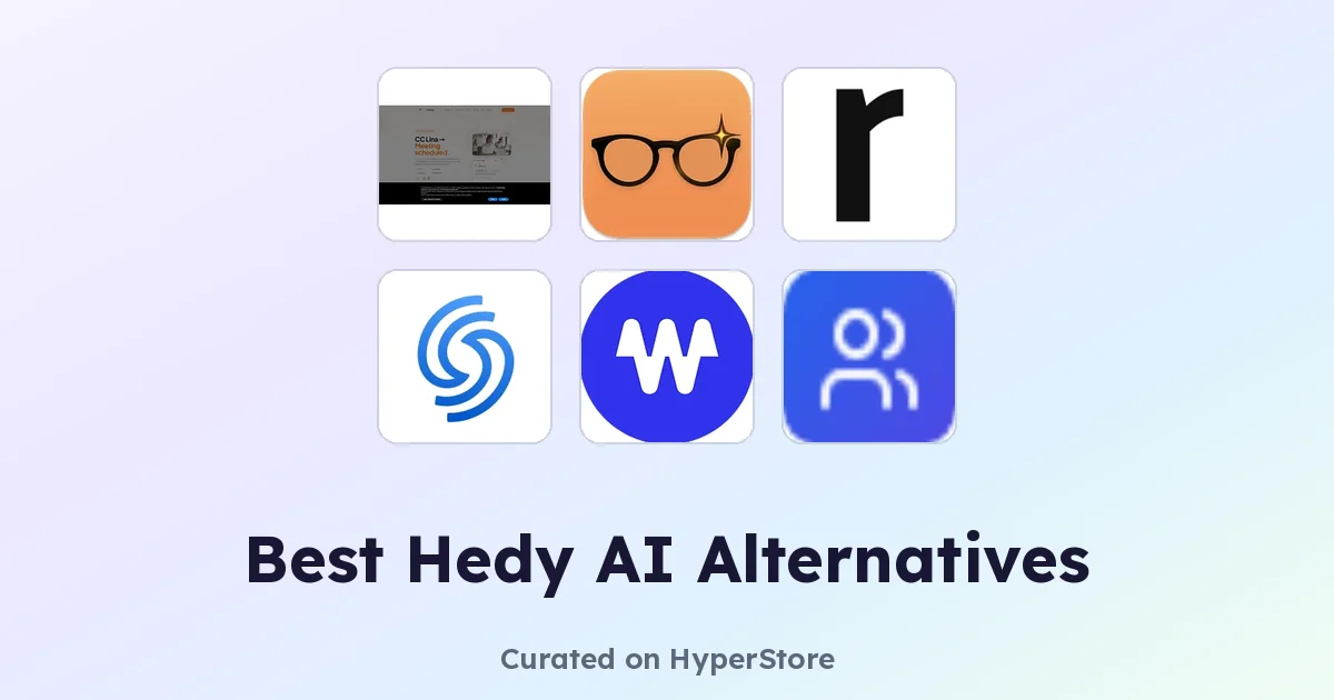 Le migliori alternative a Hedy AI per riunioni più produttive