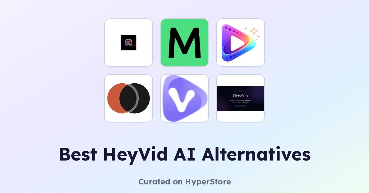 Best HeyVid AI alternatives for Flexible Video Creation