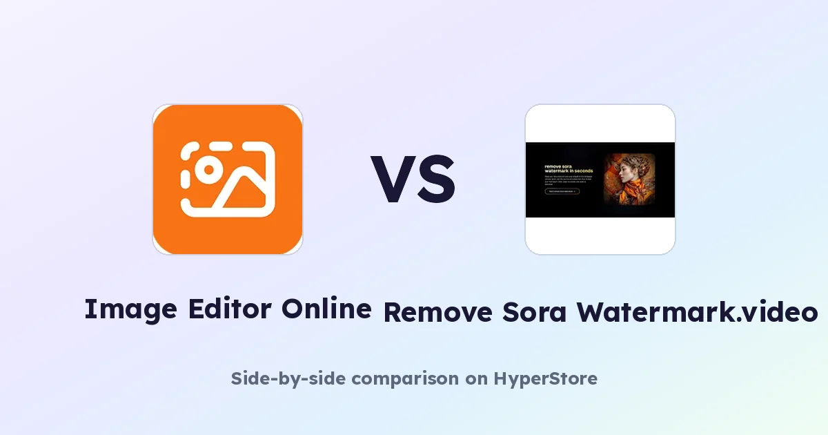 Image Editor Online vs Remove Sora Watermark.video