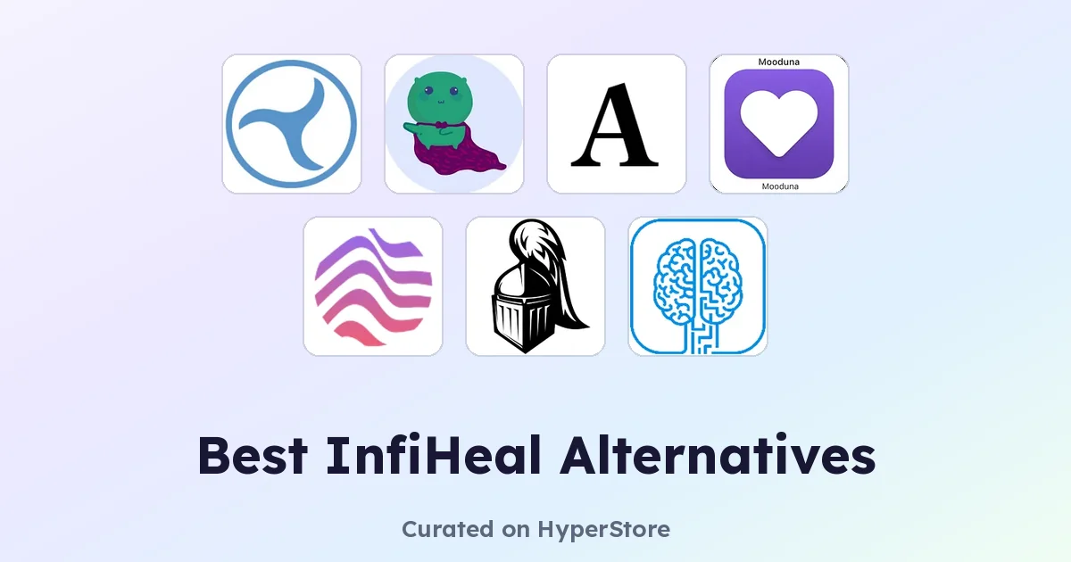 Meilleures alternatives à InfiHeal pour le soutien en santé mentale par IA