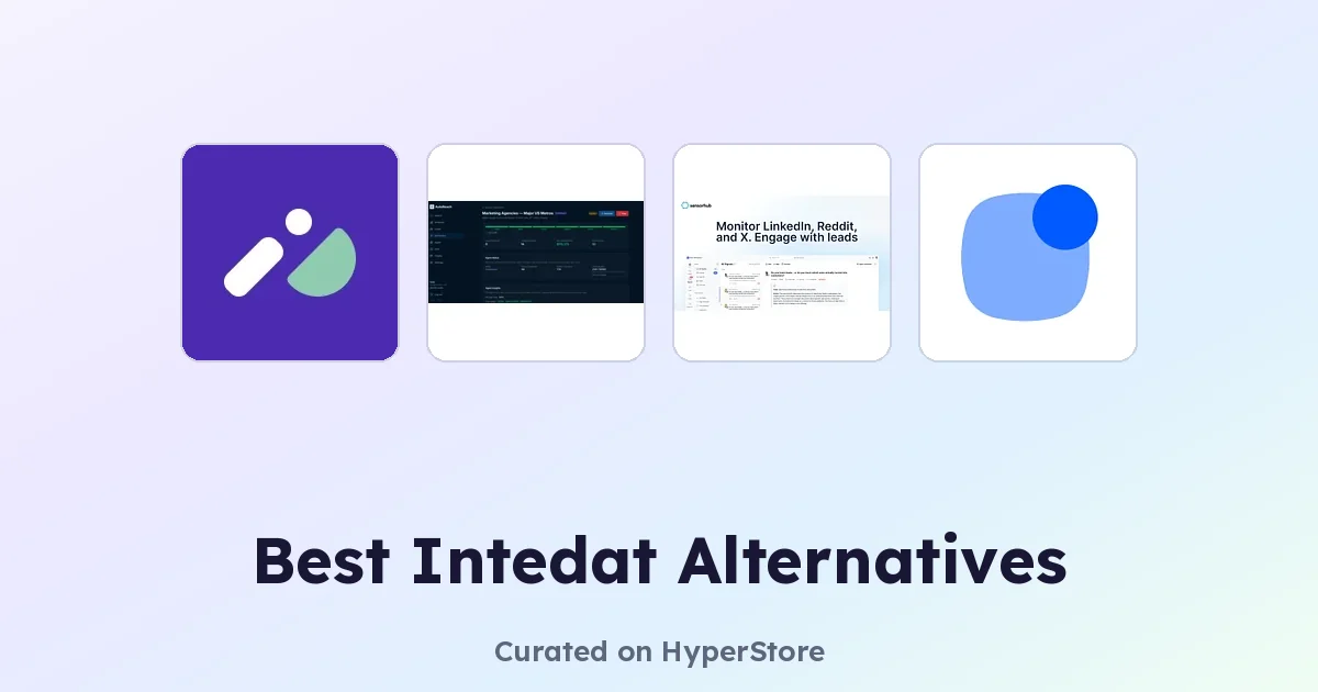 Best Intedat Alternatives for B2B Lead Generation