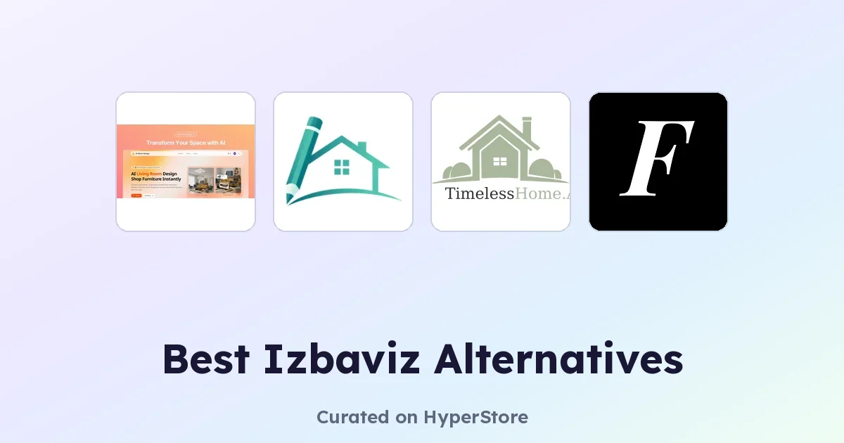 Best Izbaviz alternatives for AI interior design