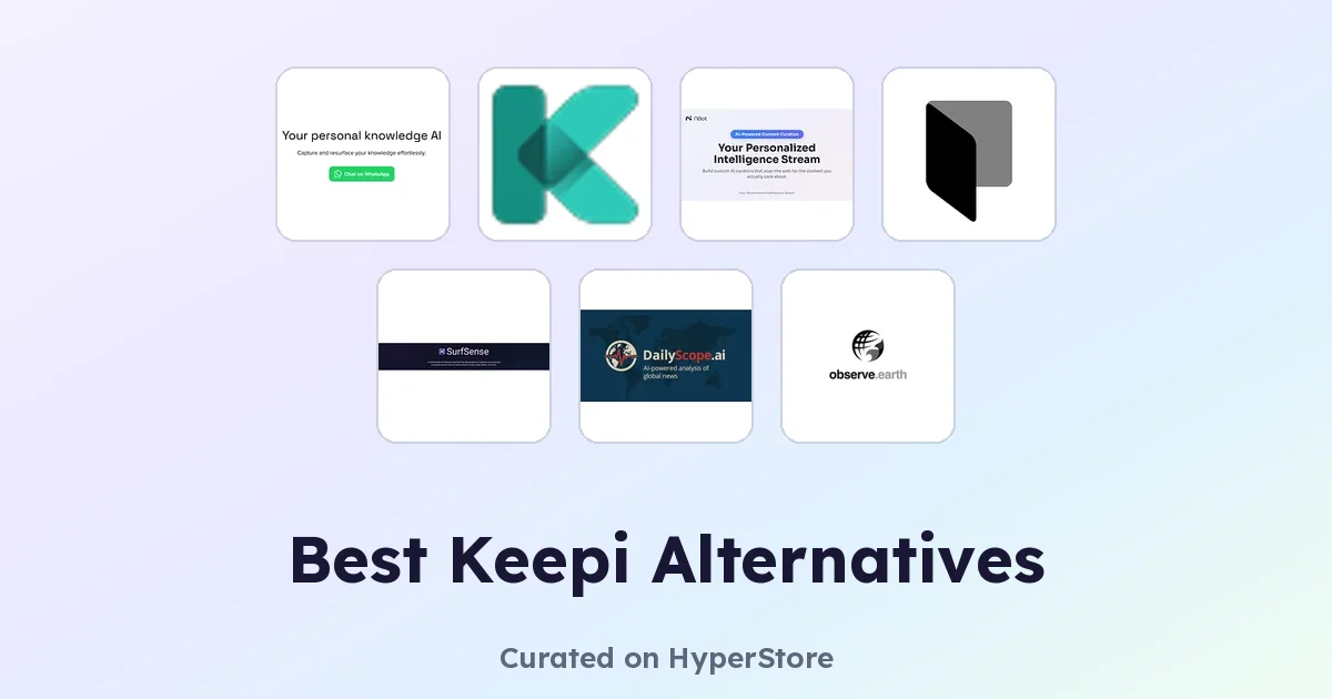 Лучшие альтернативы Keepi для эффективных рабочих процессов исследования