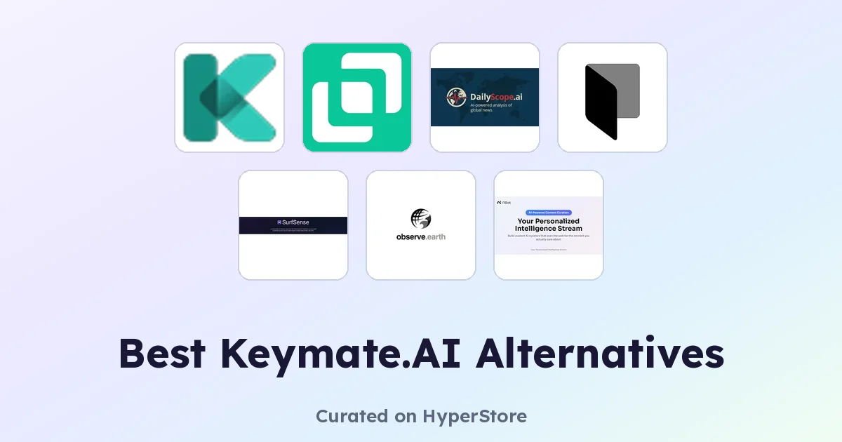 Лучшие альтернативы Keymate.AI для более эффективных онлайн-исследований