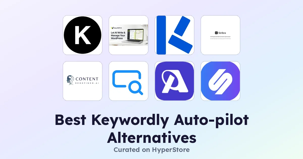 Best Keywordly Auto-pilot Alternatives on HyperStore