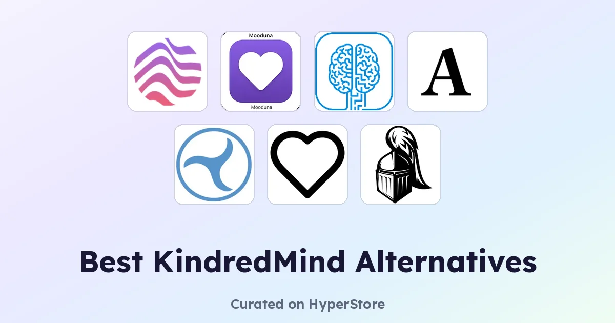 Best KindredMind alternatives for AI mental wellness