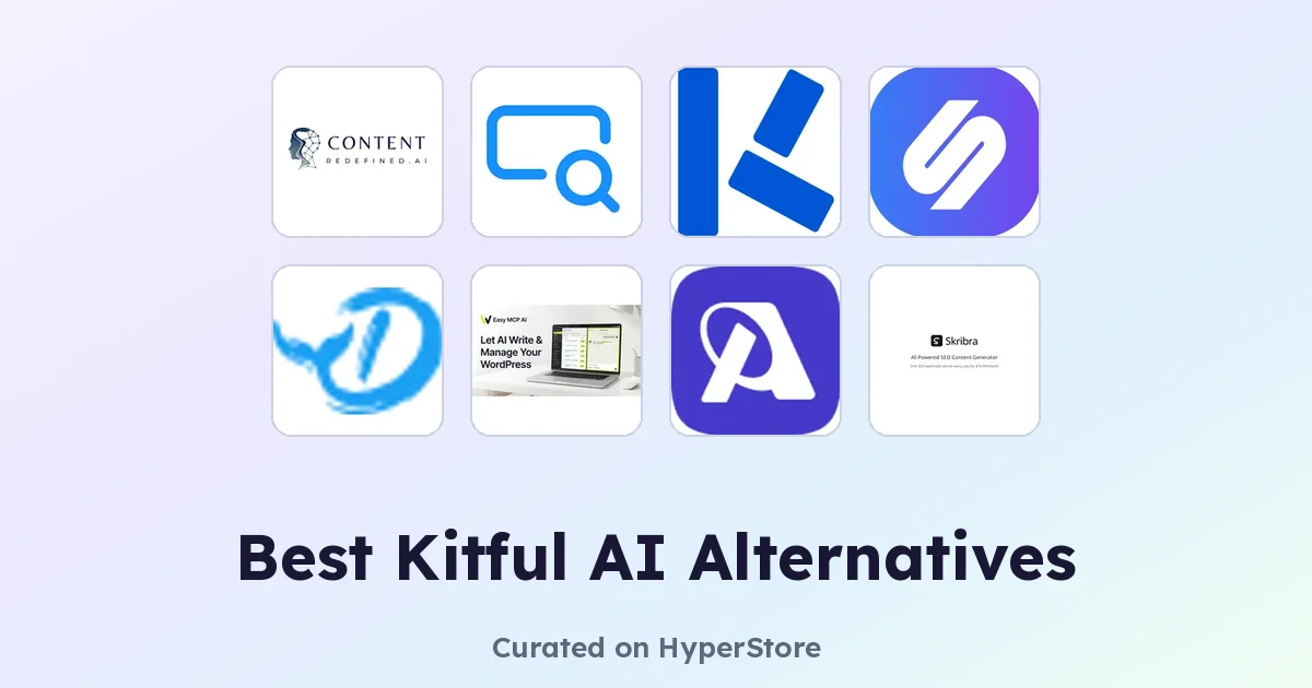 Daha akıllı SEO içeriği için en iyi Kitful AI alternatifleri