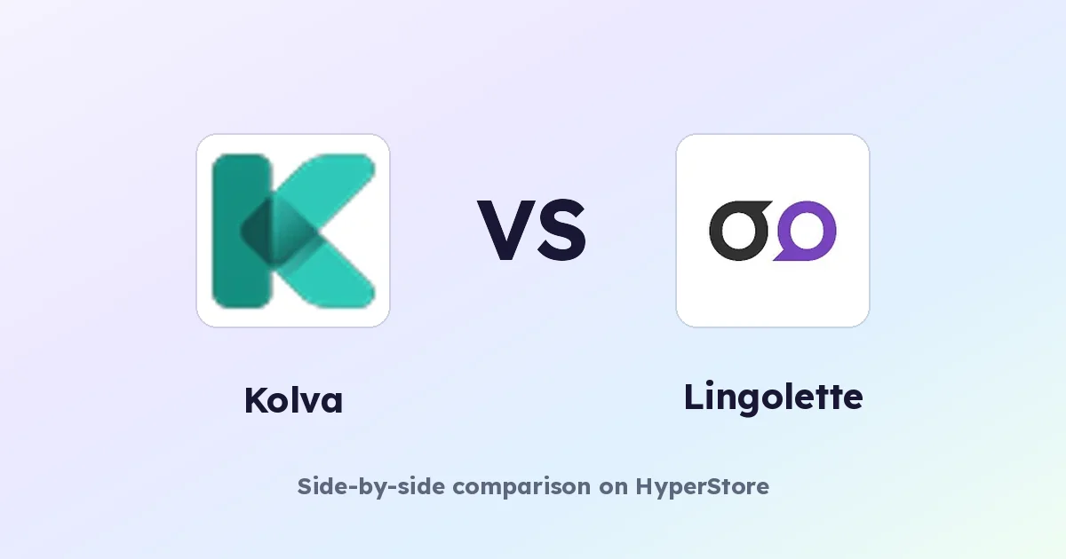 Kolva vs Lingolette: Meeting AI vs Language Tutor Compared