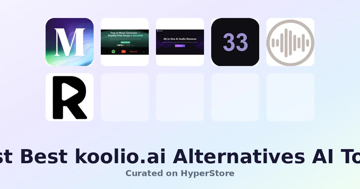 Best koolio.ai alternatives for audio and podcast creators