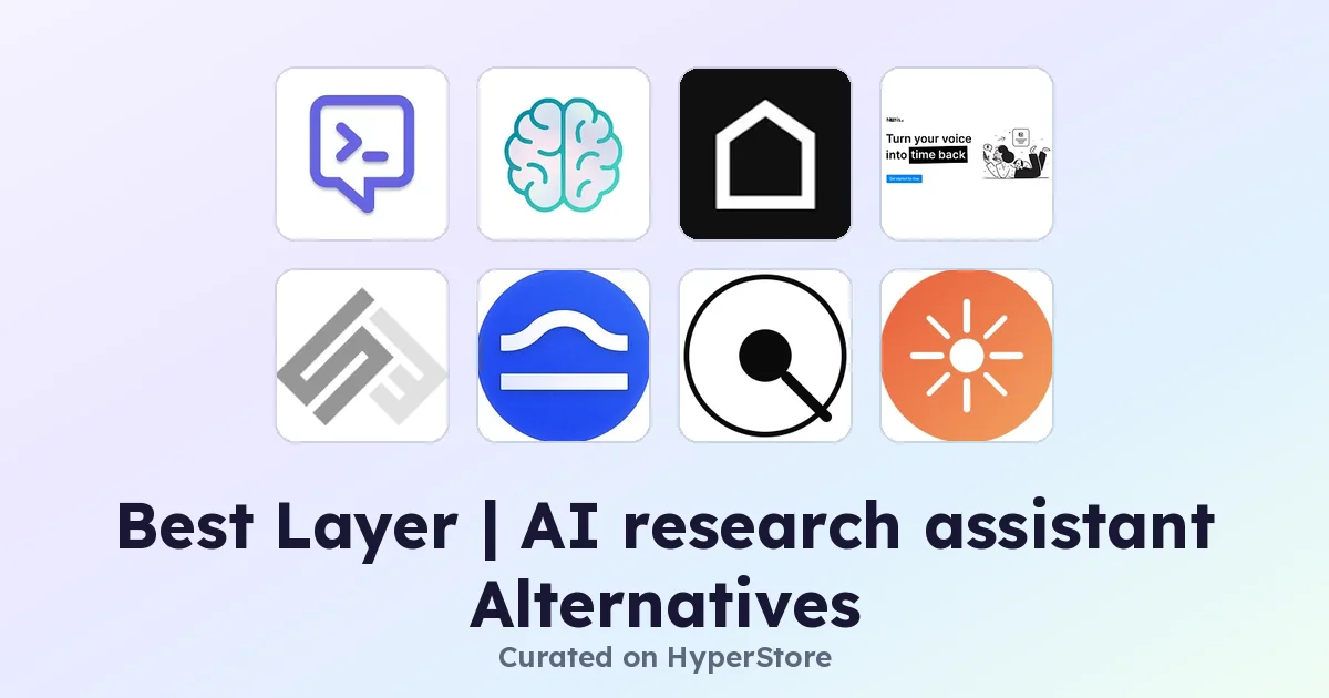 Best Layer | AI research assistant alternatives to try