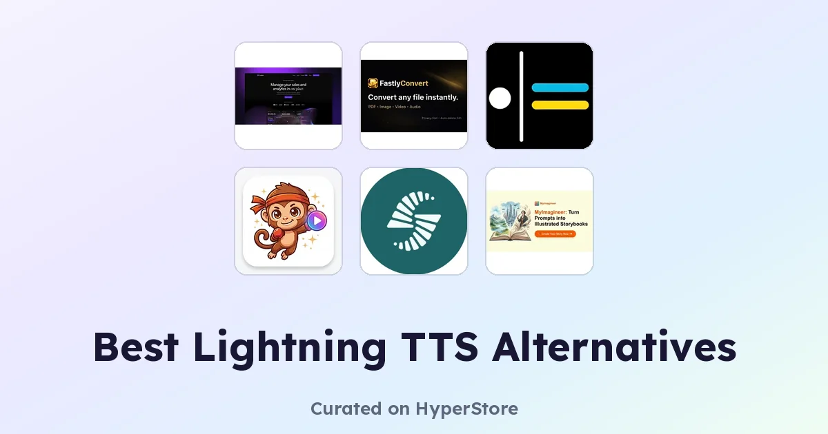 Die besten Lightning-TTS-Alternativen für KI-Stimmerzeugung