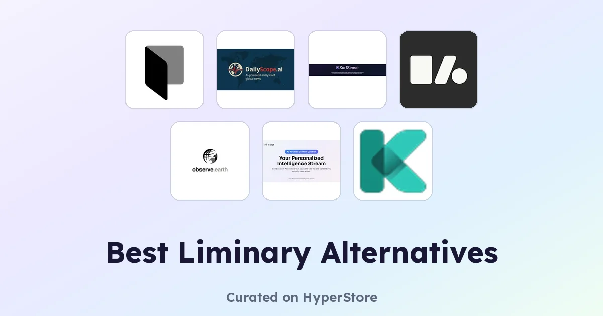 Best Liminary alternatives for Smarter News Monitoring