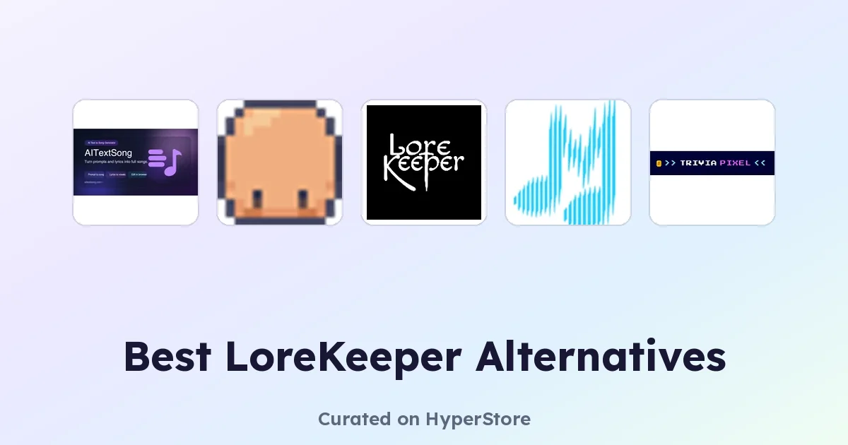 Las mejores alternativas a LoreKeeper para escritores y creadores