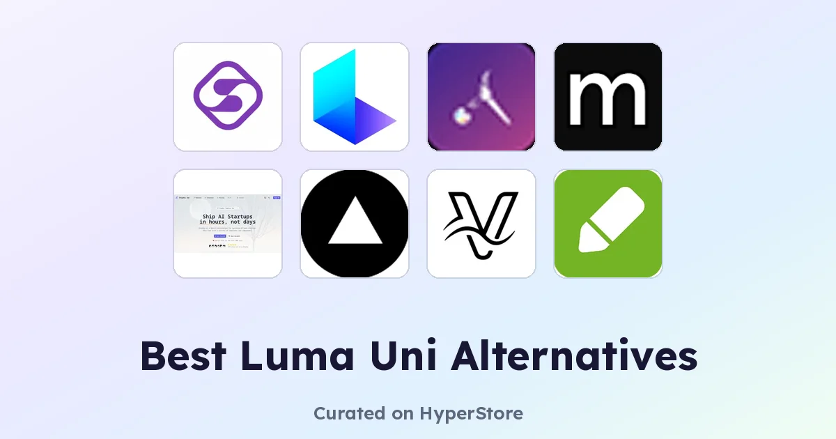 Best Luma Uni Alternatives for Flexible AI Visual Creation