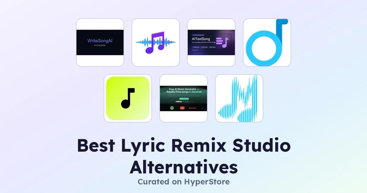 Лучшие альтернативы Lyric Remix Studio для создания песен с помощью ИИ