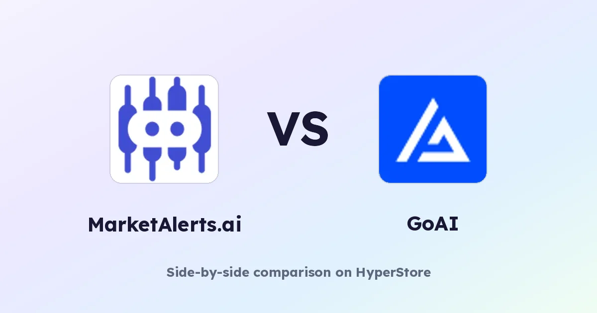 MarketAlerts.ai vs GoAI: quale strumento di investimento con IA è giusto per te?