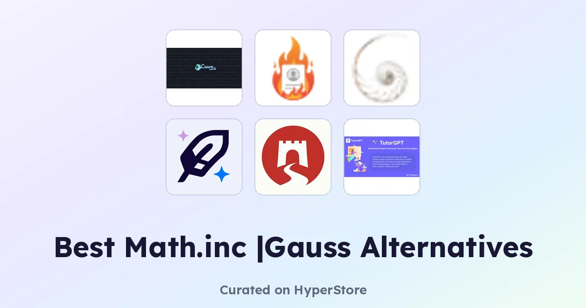 Best Math.inc |Gauss Alternatives for Smarter Studying