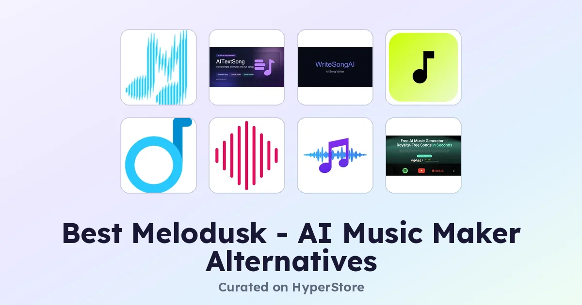 Melodusk - AI Music Maker alternatives: the top options compared