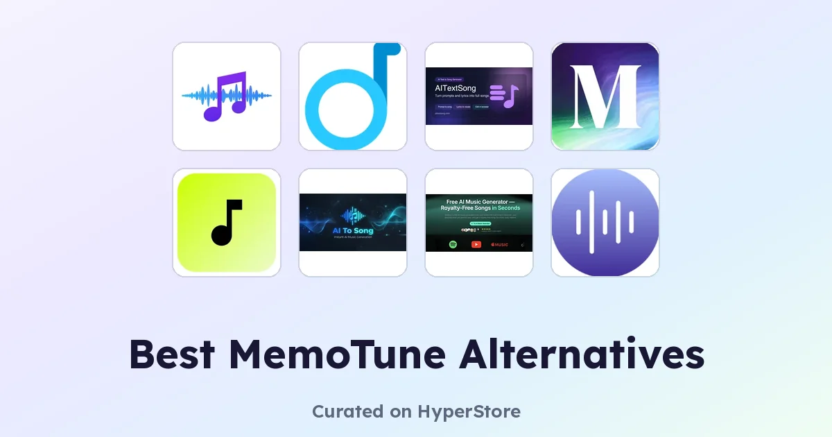 Best MemoTune Alternatives for AI Music Generation