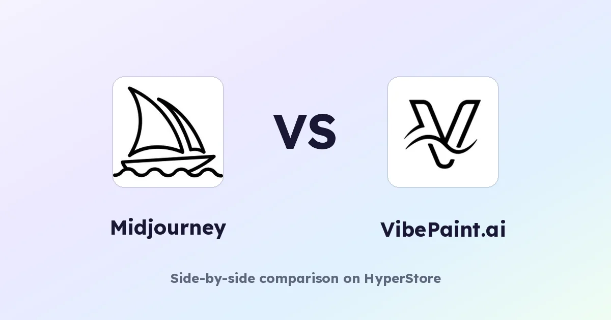Midjourney vs VibePaint.ai: Which AI Art Tool Fits You?