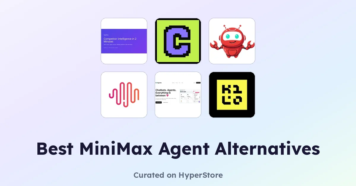 Best MiniMax Agent Alternatives