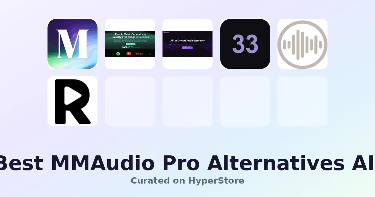 Best MMAudio Pro Alternatives for AI Audio in 2025