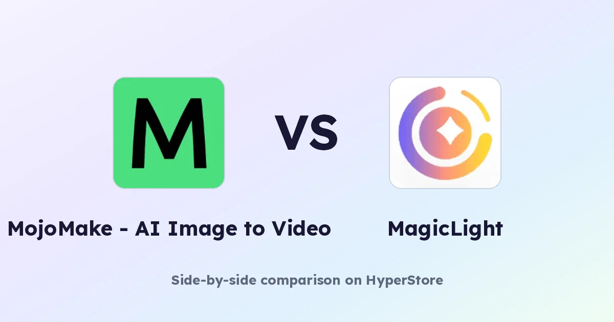 MojoMake vs MagicLight: どちらのAI動画ツールがあなたに合う？