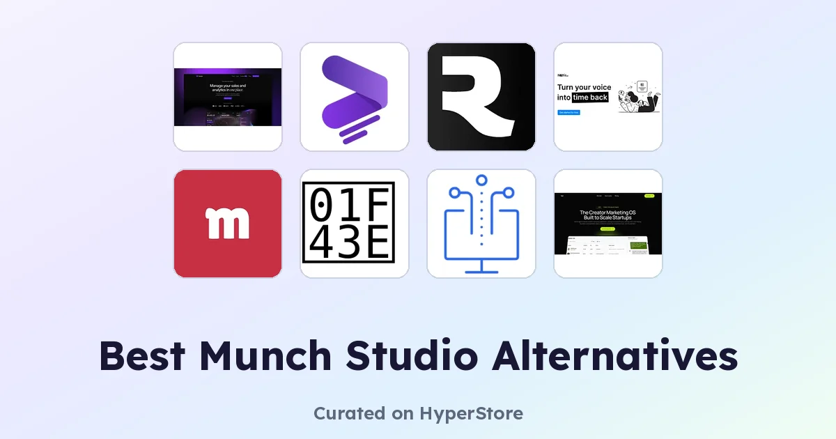 Best Munch Studio alternatives for short-form video repurposing