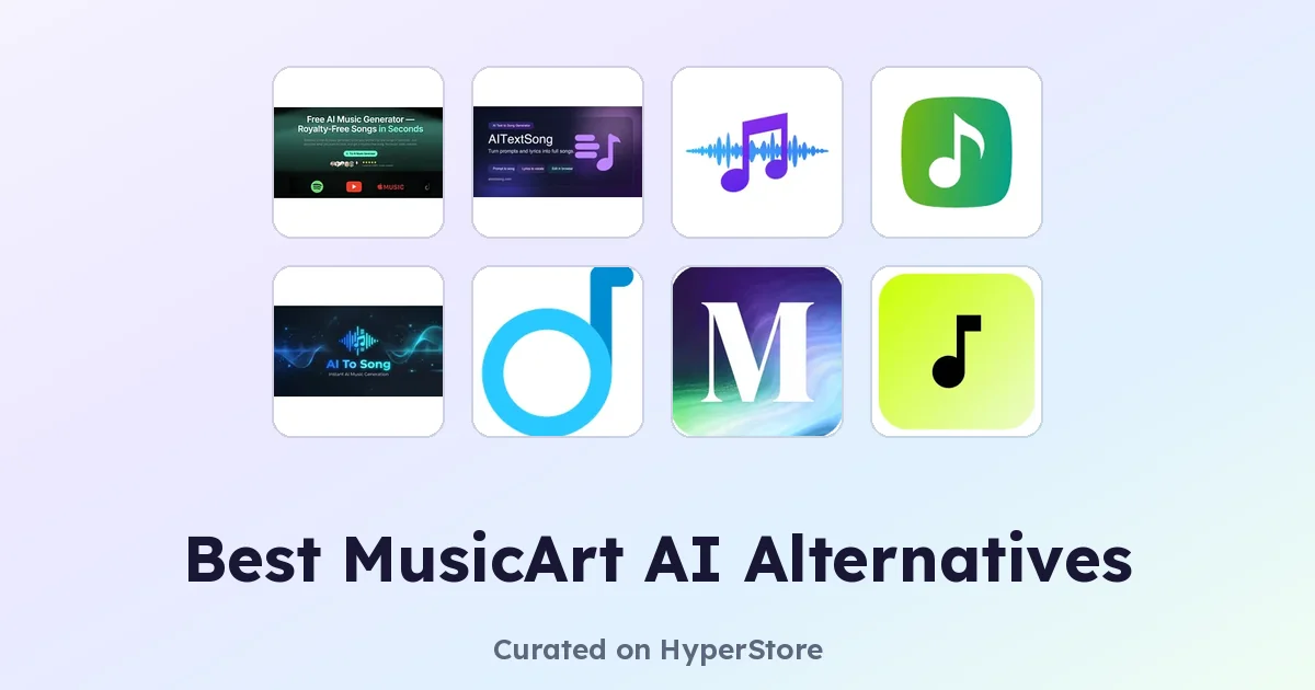 Best MusicArt AI Alternatives for AI Music Creation
