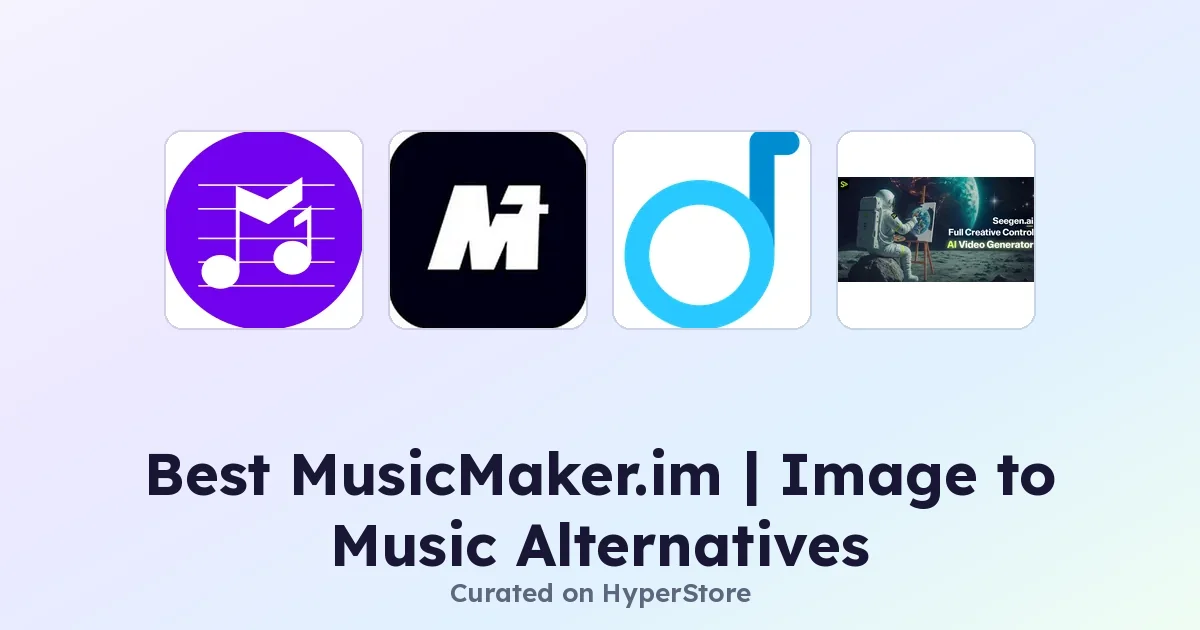 Лучшие альтернативы MusicMaker.im | Image to Music для авторов