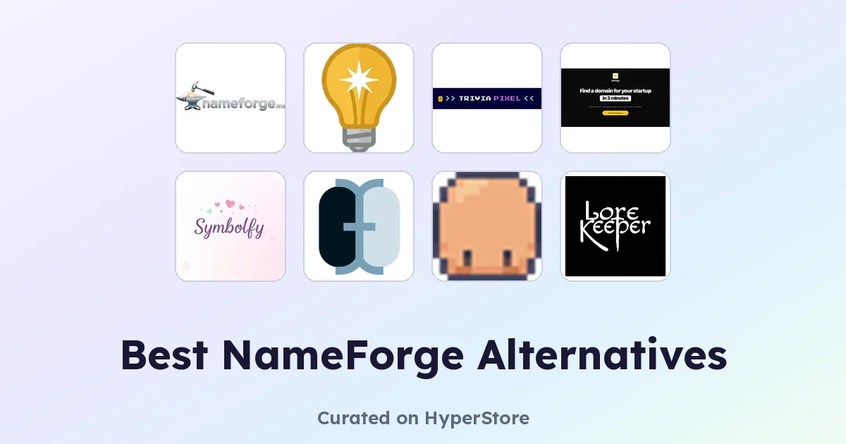 Best NameForge Alternatives for Brand and Project Naming