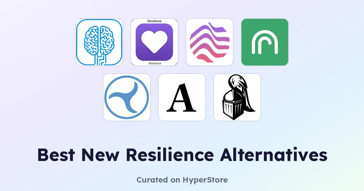 Meilleures nouvelles alternatives à Resilience pour le bien-être mental