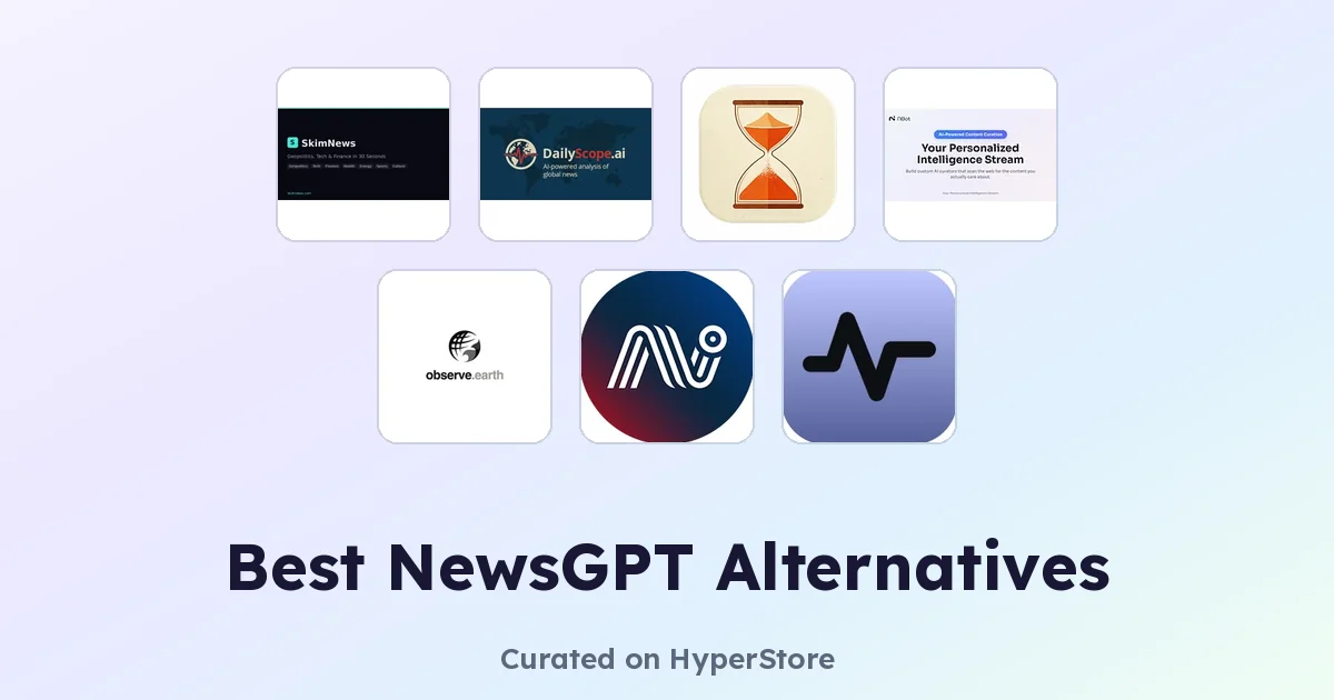 Лучшие альтернативы NewsGPT для более умного поиска новостей