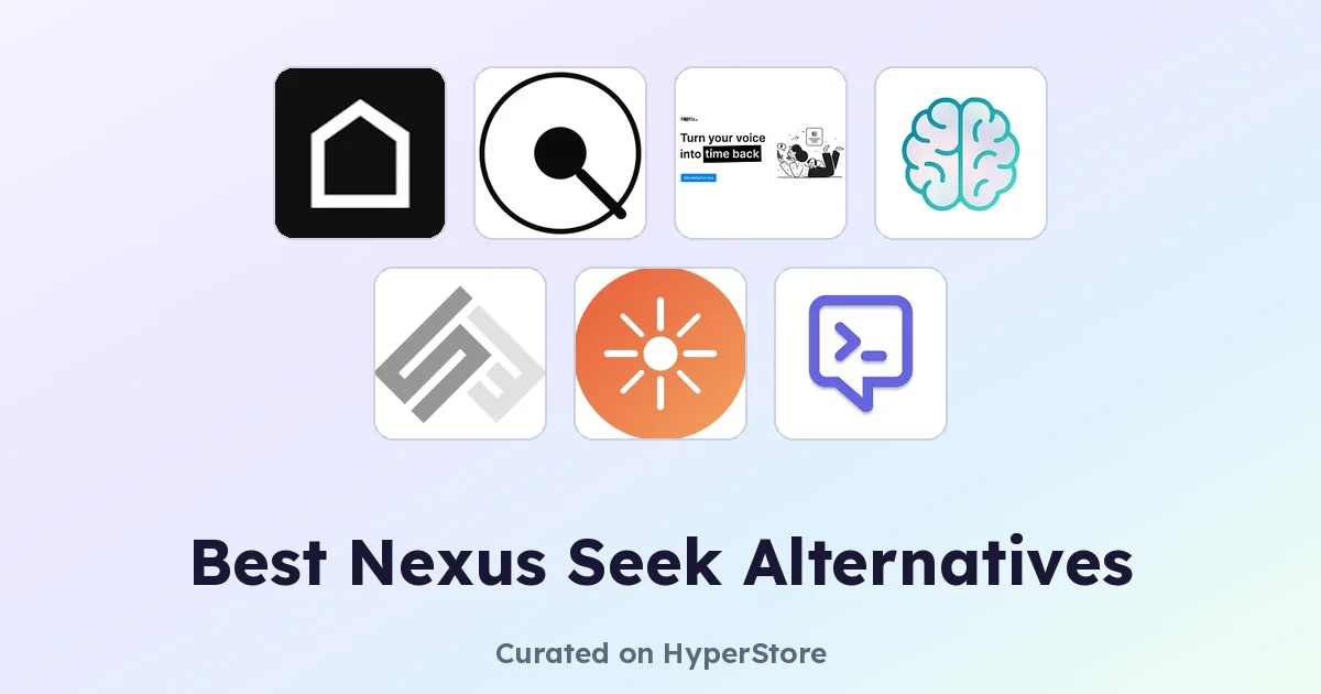 집중적인 연구 업무를 위한 최고의 Nexus Seek 대안