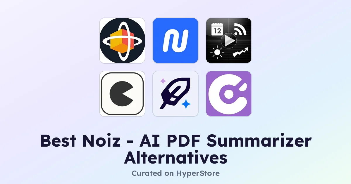 Daha Akıllı Okuma İçin En İyi Noiz - AI PDF Summarizer Alternatifleri