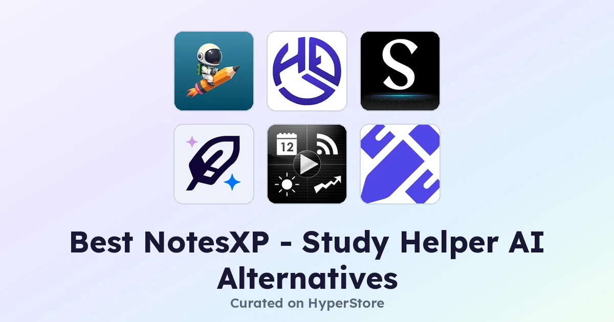 HyperStore에서 만나는 최고의 NotesXP - Study Helper AI 대안
