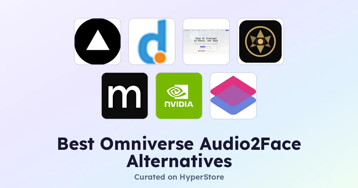 Best Omniverse Audio2Face Alternatives for Creators