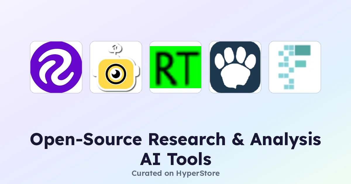 Open-Source Research & Analysis AI Tools for Builders