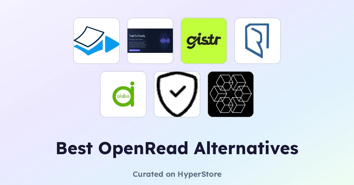 Best OpenRead Alternatives for Research and Knowledge Work